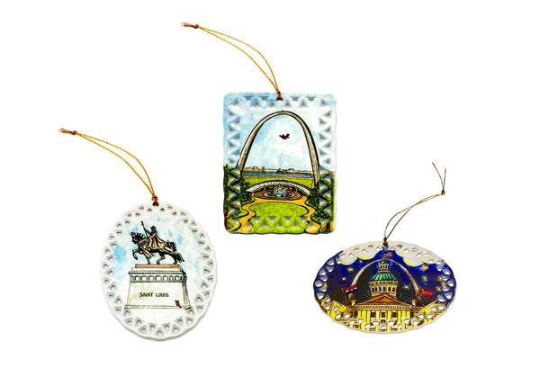 <br>Ceramic Ornaments<br>Limited Edition<br><br>Available Online and<br>at Retailers