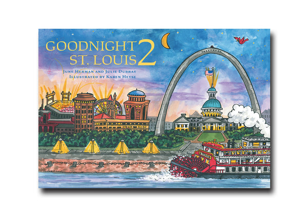Goodnight 2 St. Louis Book<br>Hard Cover Only<br><br>Available Online and<br>at Retailers