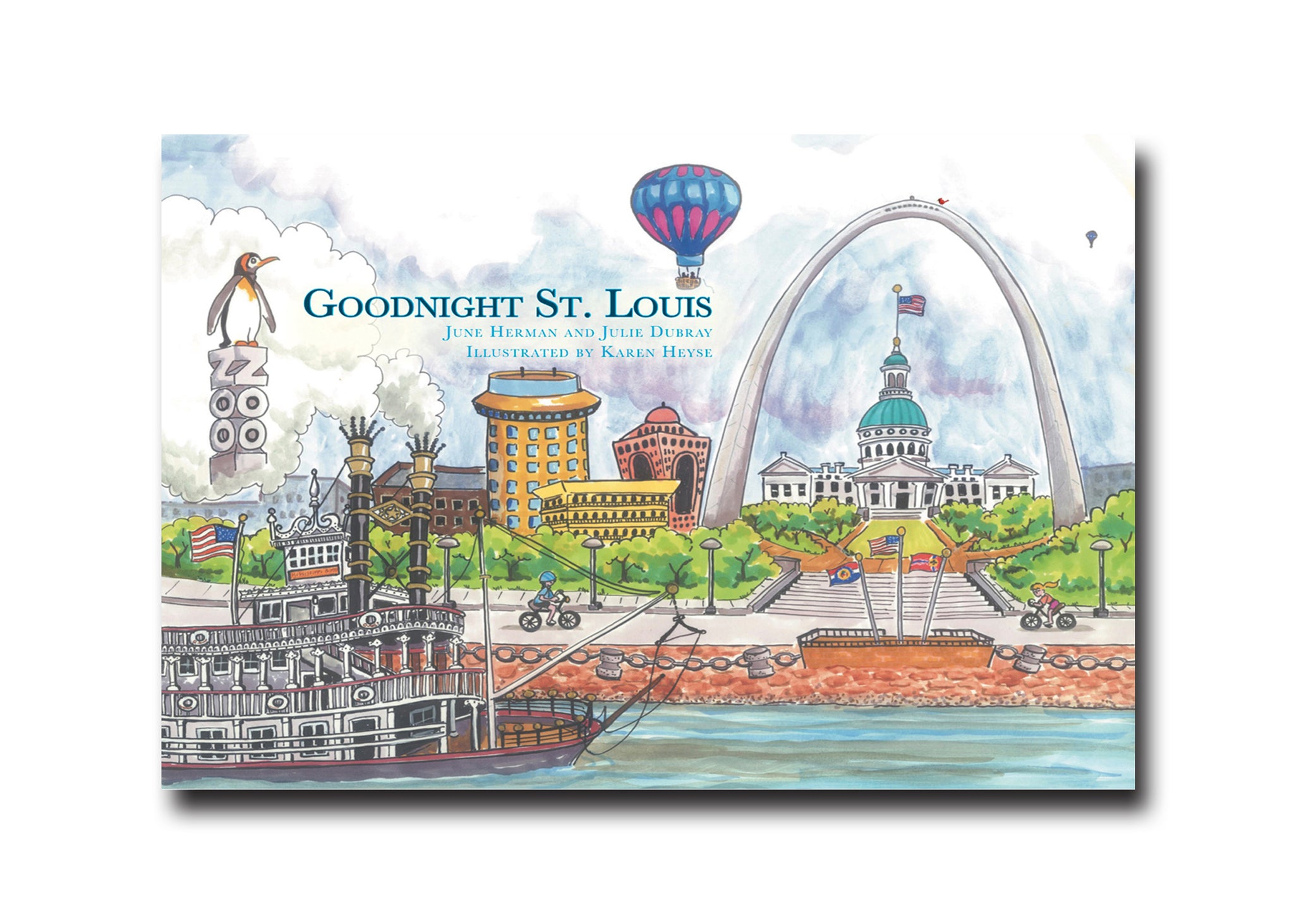 Goodnight St. Louis Book<br>Hard Cover Only<br><br>Available Online and<br>at Retailers