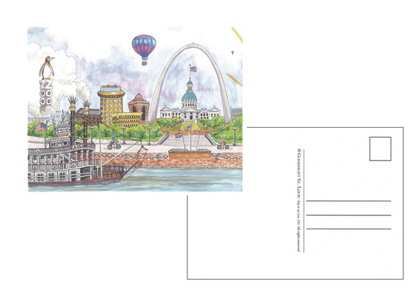 Goodnight St. Louis<br>Postcards<br><br>Available Online and<br>at Retailers